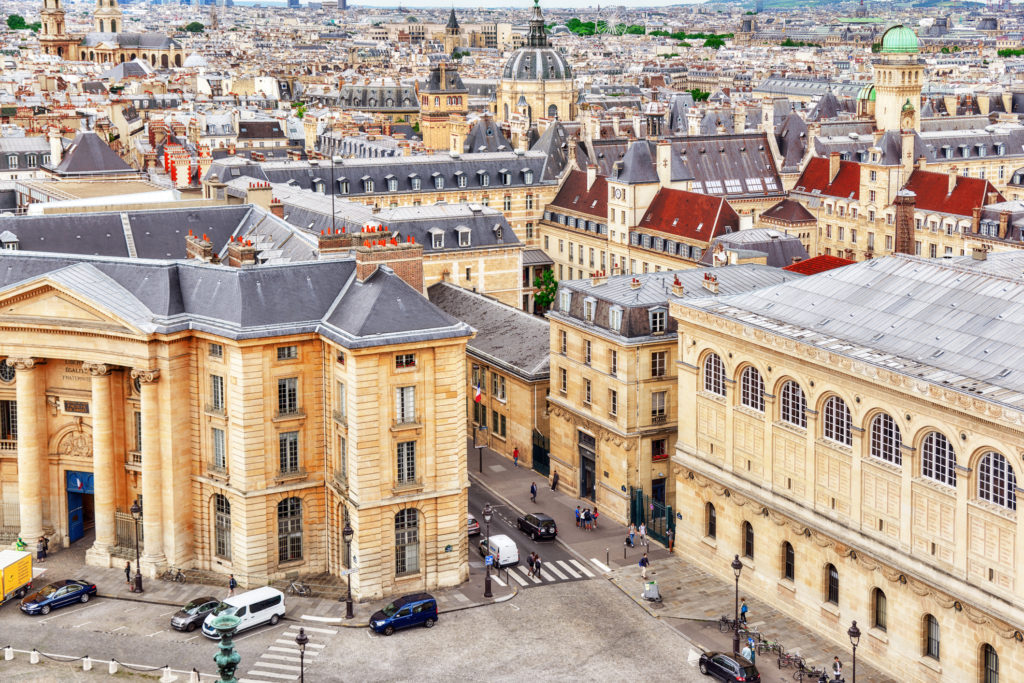 Panthéon Paris - vue panoramique - assurances maitre d'oeuvre -groupe cea